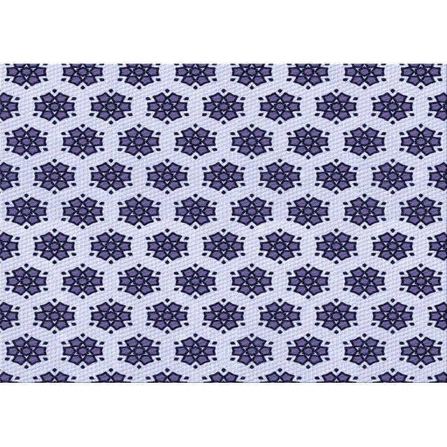Ahgly Company Machine Washable Indoor Rectangle Transitional Heavenly Blue Area Rugs, 3' x 5'
