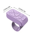 thumbnail image 2 of DZCPSCZG Bluetooth Remote Control 7-key Ring Wireless Self Timer Kwai Short Video Like Page Turning Camera, 2 of 4