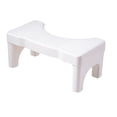 thumbnail image 2 of Boovnll Toilet Stool Squatting Poop Stool Bathroom Potty Step Stool Toilet Assistance Steps Step Stool Fits All Toilets Detachable Stackable, 2 of 8