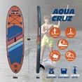 thumbnail image 4 of Aquacruz Suncruzer 9 ft. Inflatable Stand Up Paddle Board Set with Accessories, 4 of 7