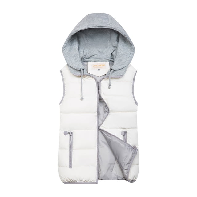 10 Couleurs Mode Femmes Automne Hiver Manteau Chaud Gilet Veste Matelassée