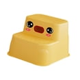 thumbnail image 4 of Siruishop Cartoon Step Stool Children Potty Training Step Stool for Bedroom Countertop Yellow, 4 of 8
