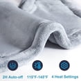 thumbnail image 3 of AKDSteel Electric Heating Pad for Neck, Shoulders and Back, Fast Heat Therapy Wrap for Pain Relief and Muscle Soothing, 3 of 8