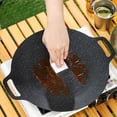 thumbnail image 3 of Product Category Baking Trays & Trays — Non Stick Round Pan for Indoor Cooking Korean BBQ Grill Pan Multifunctional Frying and Baking Pan for Home Kitchen and Camping, 3 of 3