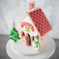 thumbnail image 4 of Ensemble de Moules à Biscuits 8 Pcs en Forme de Maison de Pain d'Épice pour Noël, 4 of 10
