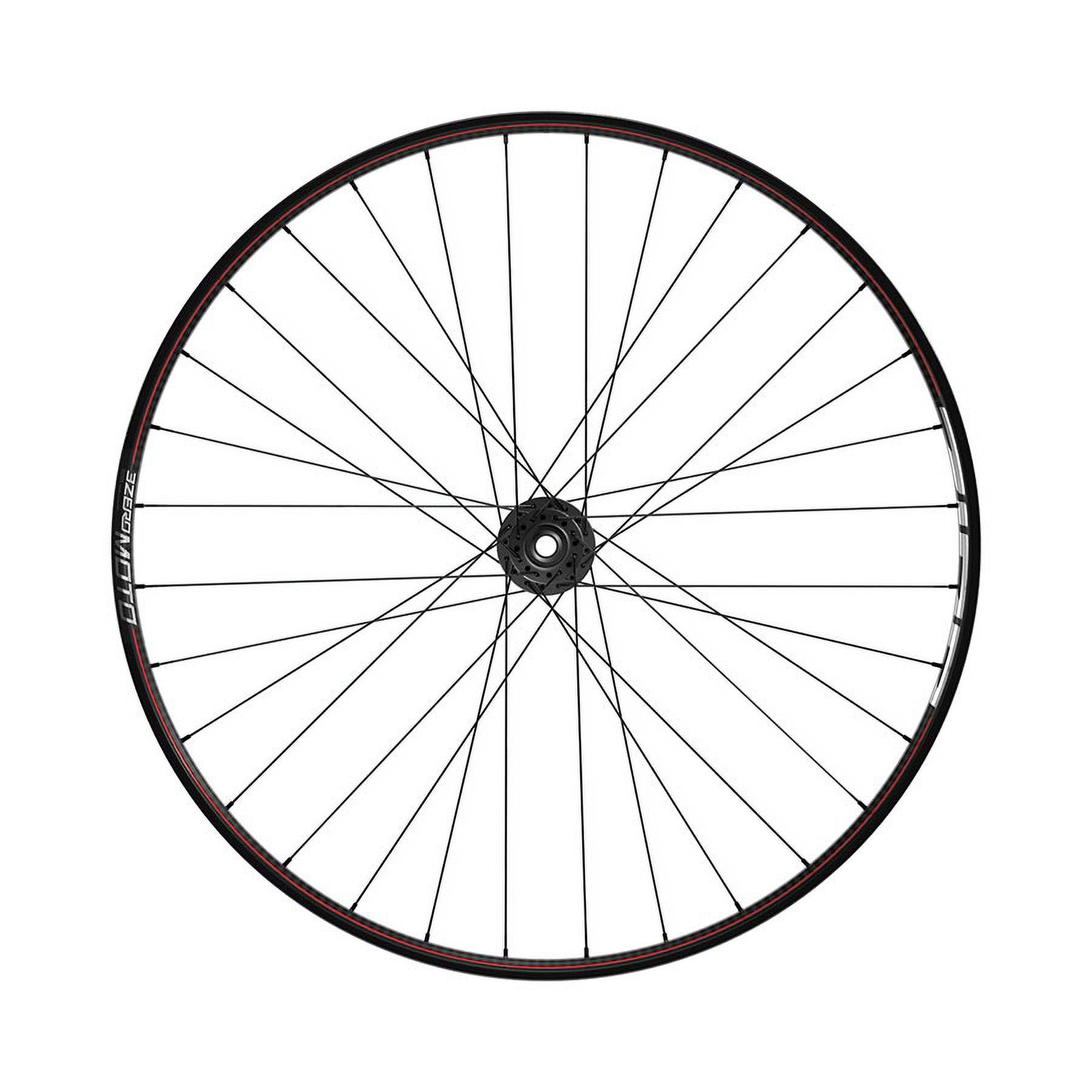 Wheel, Front, 29'' / 622, Holes: 32, 15mm TA, 110mm Boost, Disc IS 6-bolt, Silver Logo/RS Red Line
