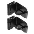 thumbnail image 1 of Black Stainless Steel Hasp Lock for Home Use Durable and Strong 2 Pieces, 1 of 9