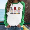thumbnail image 1 of Daisyyozoid Nouveautés Hauts pour Femmes Joyeuses Pâques Mode Décontractée Manches Longues Chandails Imprimés pour Dames Hauts, 1 of 5