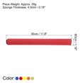 thumbnail image 2 of Unique Bargains Kit de Relais de Piste en Éponge Tube en Acier Inoxydable pour Course, Lot de 5, 2 of 5
