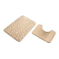 thumbnail image 2 of Bathroom Mat Set, Absorbent Bath Rug, Non Slip Bath Mat Toilet Mat Shower Mat Bathroom Floor Mat, 2 of 2