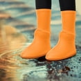 thumbnail image 4 of Wzzjkit Couvre-Chaussures Réutilisables Imperméables pour Adultes - Bottes de Neige Hautes Anti-Friction Surchaussures pour Hommes Femmes Cyclisme Extérieur Camping Pêche, 4 of 6