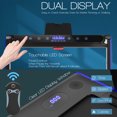 thumbnail image 4 of Costway 2-in-1 Folding Treadmill 2.25HP Jogging Machine w/ Dual LED Display Blue, 4 of 9