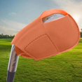 thumbnail image 2 of Couvre-tête avec Protection Protectrice pour Droitier, Pièce de Fers de Golf, Couvre-Tête PU Brun, 2 of 8