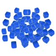 thumbnail image 4 of Milaget 100Pcs 10mm Transparent Clear Dice Set Entertainment Board Game Accessory Blue, 4 of 7