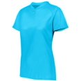 thumbnail image 1 of Augusta sportswear Women's Attain Wicking Two Button Softball Jersey, 1 of 2
