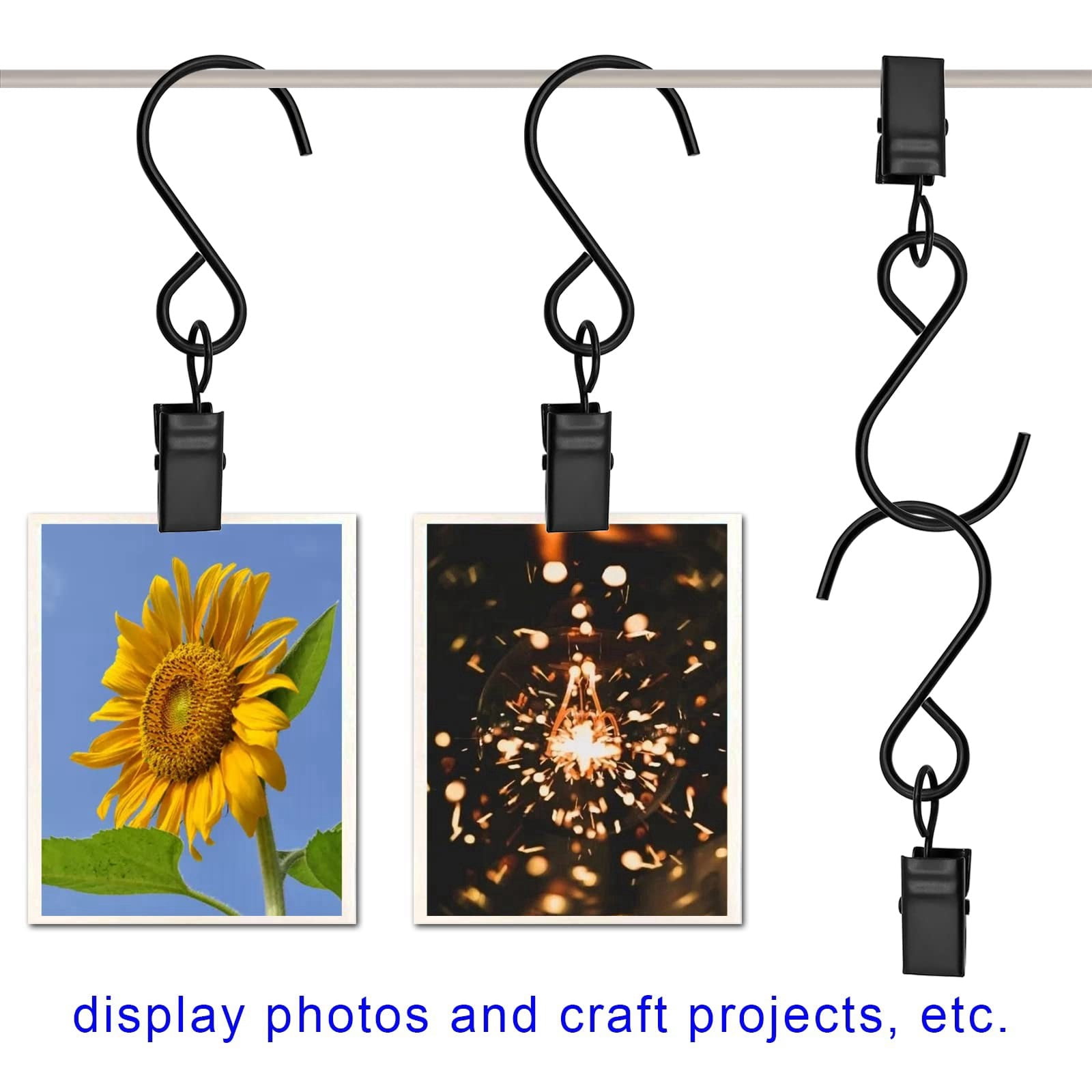 Hooks Curtain Clip Buckle European Foreign Trade Curtain Accessories 20PCS Durable Handy Fastening Solution for Drapery 20PCS