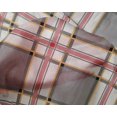 thumbnail image 4 of oneOone Silk Tabby Fabric Tartan Check Decor Fabric Printed BTY 42 Inch Wide, 4 of 4