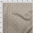 thumbnail image 3 of oneOone Cotton Poplin Light Brown Fabric Geometric Craft Projects Decor Fabric Printed By The Yard 56 Inch Wide, 3 of 4