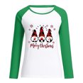 thumbnail image 5 of Qertyioot Chandail en Molleton Décontracté de Noël pour Femmes, Manches Longues Col Rond Imprimé Ample, 5 of 5