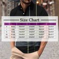 thumbnail image 3 of Weiqiqre T-Shirts Chemises pour Hommes T-Shirt à Manches Courtes à Blocs de Couleur Col Rond Chandail Décontracté Basique Chemises, 3 of 4