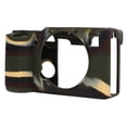 thumbnail image 3 of Camera Housing Case, Dirt Resistant Washable Stretchable Anti Scratch Dustproof Camera Silicone Skin Housing  For A7C Camera Black,Red,Yellow,Camouflage, 3 of 8