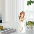 thumbnail image 4 of Zenithome Statue Commémorative d'Ange en Résine de 3,9 Pouces, Figurine Sculptée Peinte à la Main pour la Déco de la Maison, Cadeau pour la Fête des Mères, l'Amitié, la Guérison et l'Encouragement, 4 of 6
