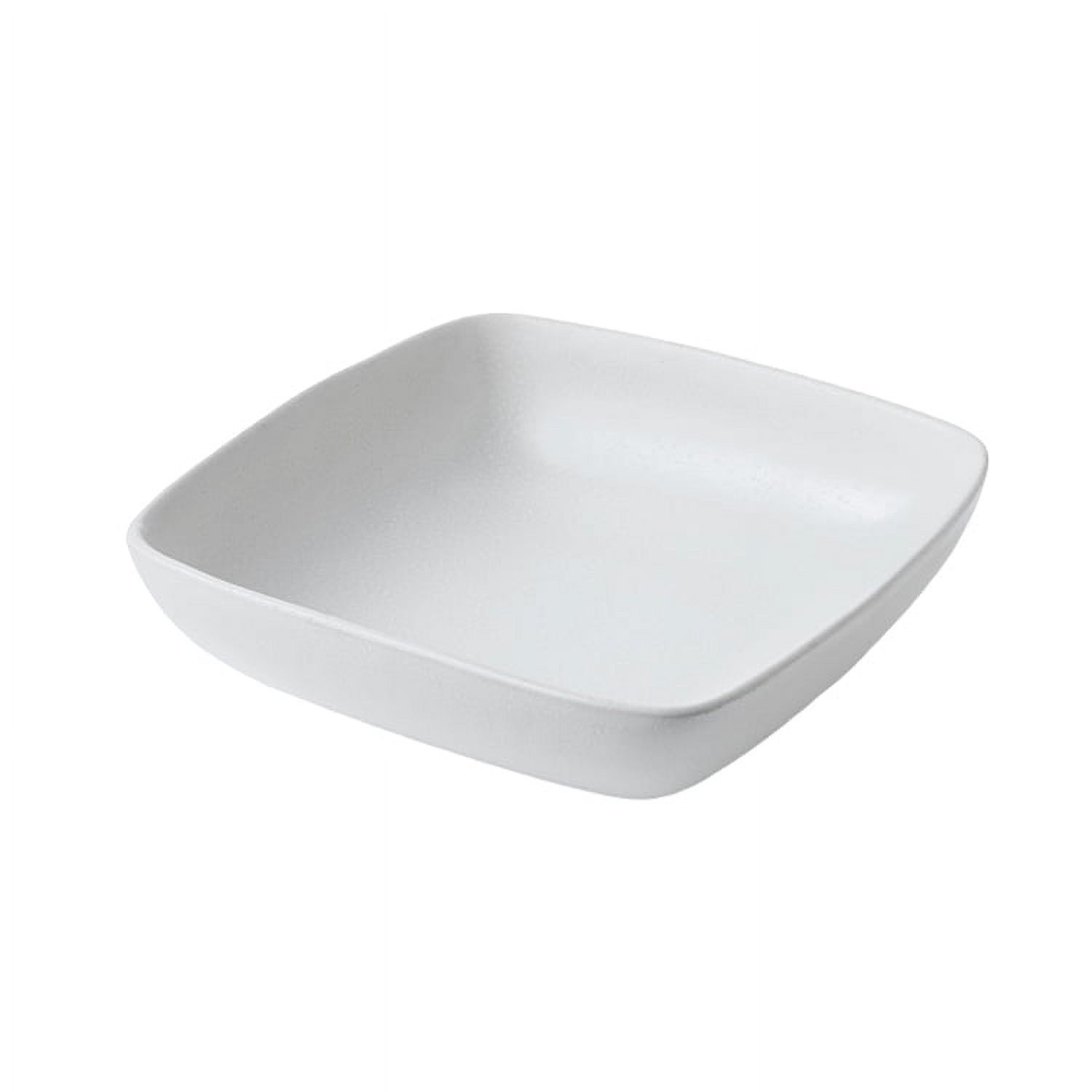 Better Homes & Gardens Anderson Cream Square-Shaped Stoneware Dinner Bowl