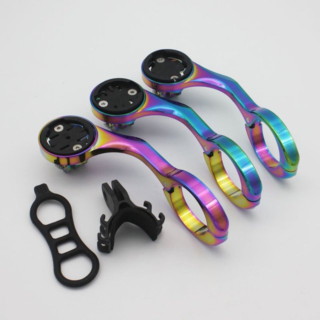 1pc Bicycle Extended Computer Mountain Bike Computer Mount Bicycle Aluminum Alloy Holder Parts For Garmin-Wahoo For Bryton