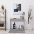 thumbnail image 4 of HOMCOM Table Console à 2 Niveaux Table d'Appoint de Sofa avec Tablette de Rangement pour Entrée, 4 of 10