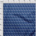 thumbnail image 2 of oneOone Silk Tabby Fabric Leaves|Floral & Paisley Block Printed Craft Fabric BTY 42 Inch Wide, 2 of 4