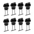 thumbnail image 4 of Ruiboury 8pcs Plastic Wide Compatibility Yacht Drain Plug Easy To Install Durable Reliable Marine Drain Plug black 5Set, 4 of 6
