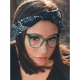 thumbnail image 2 of FEISEDY Cateye TR90 Lumière Bleue Bloquant Ressort Charnières Lunettes d'Ordinateur Femmes B2676, 2 of 6