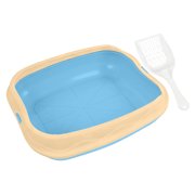 MKHSQHDG Today's Deals of Semi Enclosed Cat Litter Suitable for Odor Neutralizing Breathable Materials and Easy to Observe