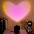 thumbnail image 3 of TOUMENY Valentine's Day Projection Lamp, Heart Pattern LED Desk Light for Bedroom Decor, Wall Ceiling Courtyard Decorative Illumination, 3 of 6