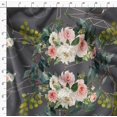 thumbnail image 4 of Soimoi Viscose Chiffon Fabric Leaves & Ranunculus Floral Print Fabric by the Yard 42 Inch Wide, 4 of 5