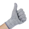 thumbnail image 3 of Abbracc 1 Pair Work Gloves Elastic Cut Stab Resistant Butcher M M, 3 of 9