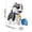 C, variant on EGNMCR Home Decor, Room Decor, Wall Decor Motorized Plushs Robot Dog Leash-Controlleds Tongue-Out Big-Eyes Pup Walks Bark And Head-Pat Reactions Electric leash robot dog
