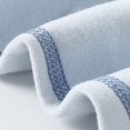 thumbnail image 3 of 2025 Winter And Fall Pajama Set Boy's And Girl's Printing Conditioning Clothes Two Piece Set Conditioning Sleepwear Light Blue, 3 of 8