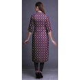 thumbnail image 4 of Bimba Kurta Longue Droite pour Femmes Coupe Régulière Tunique Kurti Décontractée Grande, 4 of 6