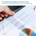 thumbnail image 2 of EEEkit Sheet Protectors, 9 x 12 Inch, Clear, 100 Count, 2 of 6