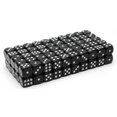 thumbnail image 2 of WE Games dés Noirs aux Coins Arrondis - Lot de 100, 2 of 6