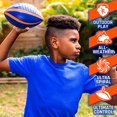 thumbnail image 3 of NERF Spiral Grip Mini Football - Patented Spacelace for Ultimate Spirals - Machine Stitched Construction - Pump Included, 3 of 6