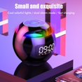 thumbnail image 4 of POINTERTECK Alarm Clock Radio Bluetooth Speaker Noise Reduction Practical Bedside Radio Alarm Clocks, 4 of 10