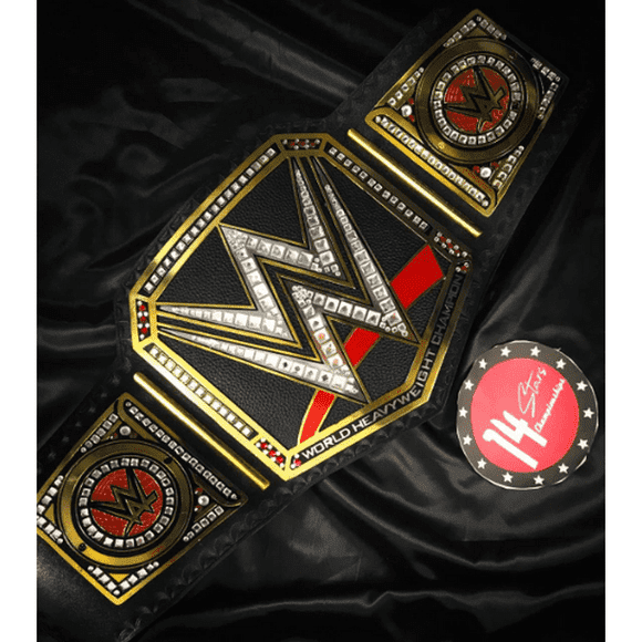 WWE World Heavyweight Championship Replica Title Belt Adult Size