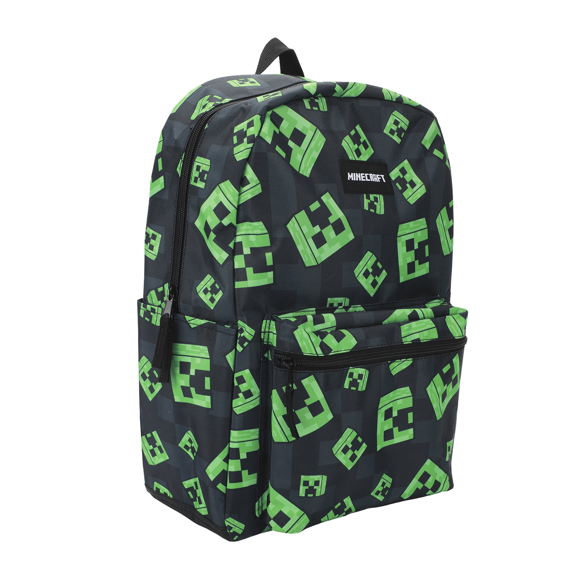 Sac À Dos Minecraft 17" Prêt Pour L’Aventure Avec Imprimé De Personnages