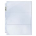 thumbnail image 1 of Ultra PRO 3-Pocket Platinum Page avec 3-1/2 X 7-1/2 Pockets, 1 of 3