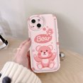 thumbnail image 3 of 2 Pcs Étui Mignonnes Dessin Animé, Coussin d'Air Animal TPU Compatible avec iphone14, 3 of 5