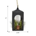thumbnail image 5 of Holiday Time Christmas Lantern Ornament, Black, 1 Count, 5 of 5