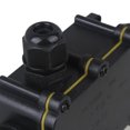 thumbnail image 5 of Waterproof Black IP68 Plastic Cable Wire Connector Clothing storage box; Storage Gland Electrical 3-Cable Junction Box with Terminal, 5 of 5