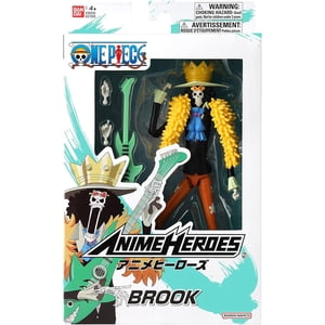 Bandai - One Piece - Anime Heroes - Brook Action Figure